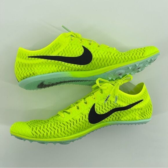 Nike Zoom Mamba V DR9945-700 Electric Yellow Track Spike Running Shoes Size 9.5 - Picture 10 of 17